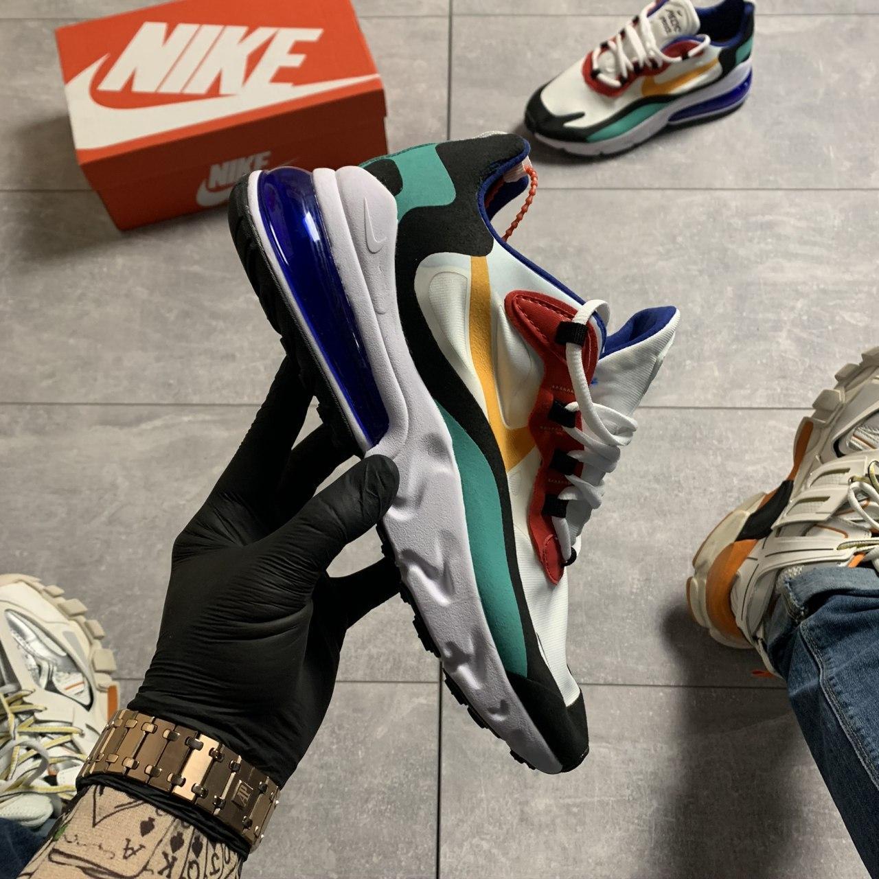 Мужские кроссовки Nike Air Max 270 React Multicolor / Найк Аир Макс 270 Реакт Мультиколор 45, Разные цвета
Мужские кроссовки Nike Air Max 270 React Multicolor / Найк Аир Макс 270 Реакт Мультиколор 45, Разные цвета