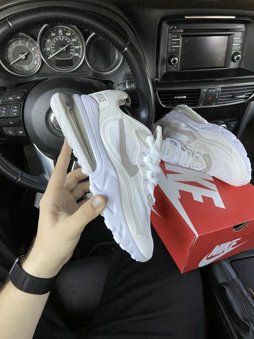 Мужские кроссовки Nike Air Max 270 React White Grey / Найк Аир Макс 270 Реакт Белые Серые 43, Белый
Мужские кроссовки Nike Air Max 270 React White Grey / Найк Аир Макс 270 Реакт Белые Серые 43, Белый