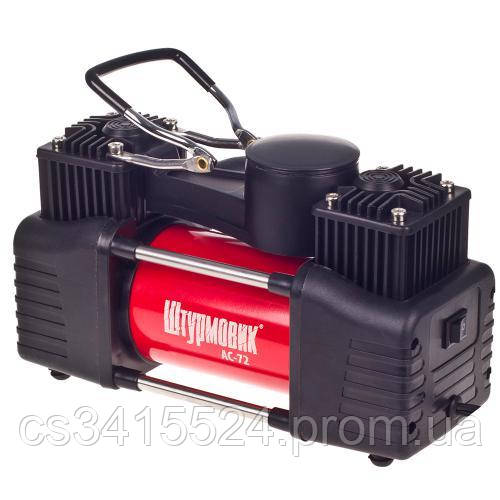 Компрессор "Штурмовик" AC-72 150psi/25Amp/60л/2 цилиндра/PU шланг 5,0м с дефлятором/клеммы АКБ (AC-7
Компрессор "Штурмовик" AC-72 150psi/25Amp/60л/2 цилиндра/PU шланг 5,0м с дефлятором/клеммы АКБ (AC-7