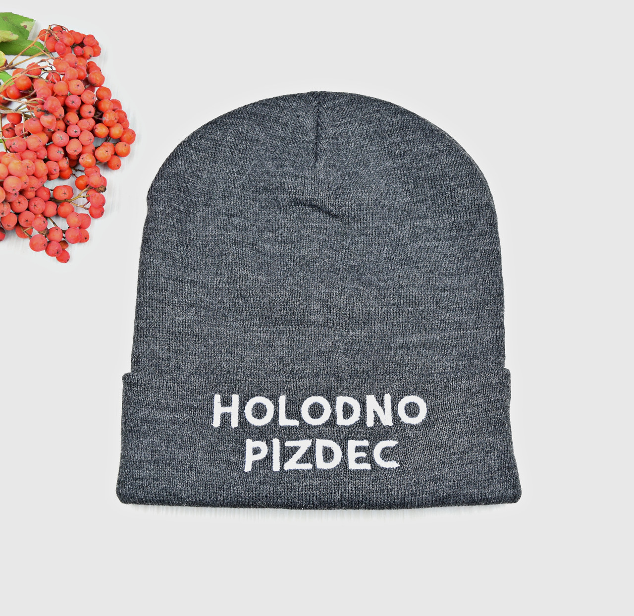 Шапка HOLODNO PIZDEC / Холодно П***** - молодежная шапка-лопата с отворотом Темно-серый
Шапка HOLODNO PIZDEC / Холодно П***** - молодежная шапка-лопата с отворотом Темно-серый