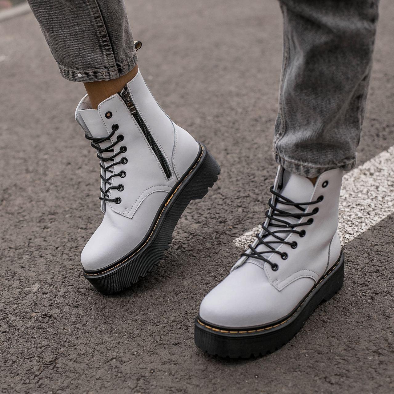 Высокие ботинки с мехом Dr. Martens Jadon женские. Ботинки на зиму с мехом Др Мартинс Жадон женские., Белый
Высокие ботинки с мехом Dr. Martens Jadon женские. Ботинки на зиму с мехом Др Мартинс Жадон женские., Белый