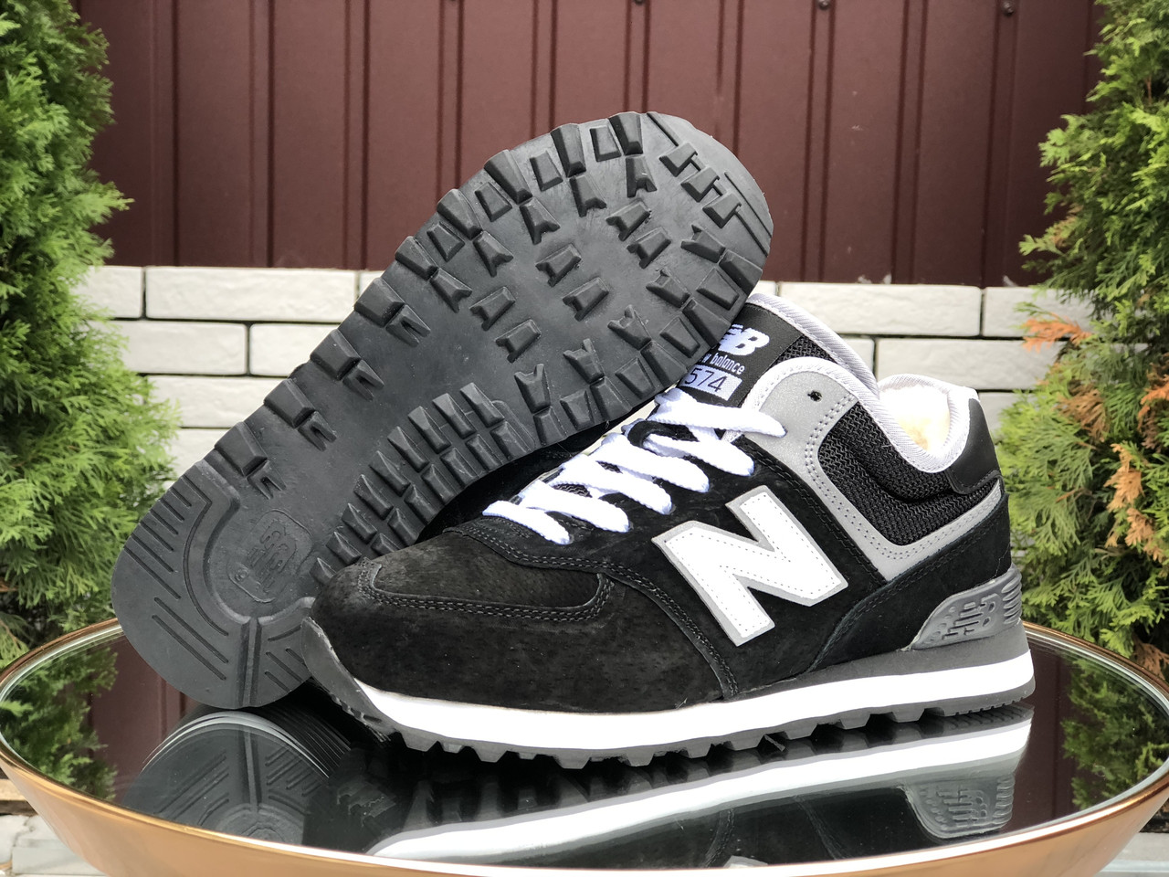 Кроссовки женские зимние New Balance 574 черные, Нью Баланс, натуральная замша, мех 100%, прошиты. Код SD-9979, Черно-белый
Кроссовки женские зимние New Balance 574 черные, Нью Баланс, натуральная замша, мех 100%, прошиты. Код SD-9979, Черно-белый