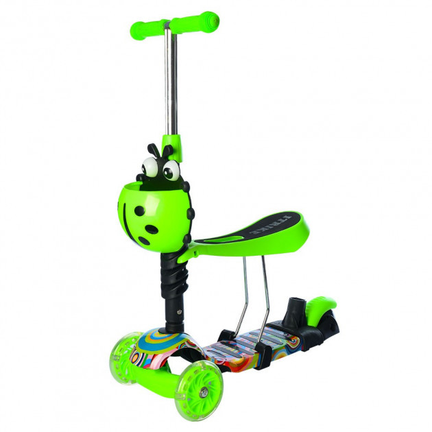 Самокат Беговел Каталка Itrike Scooter MAXI 3в1трехколесный детский от 2-х лет Зеленый (696 V)
Самокат Беговел Каталка Itrike Scooter MAXI 3в1трехколесный детский от 2-х лет Зеленый (696 V)