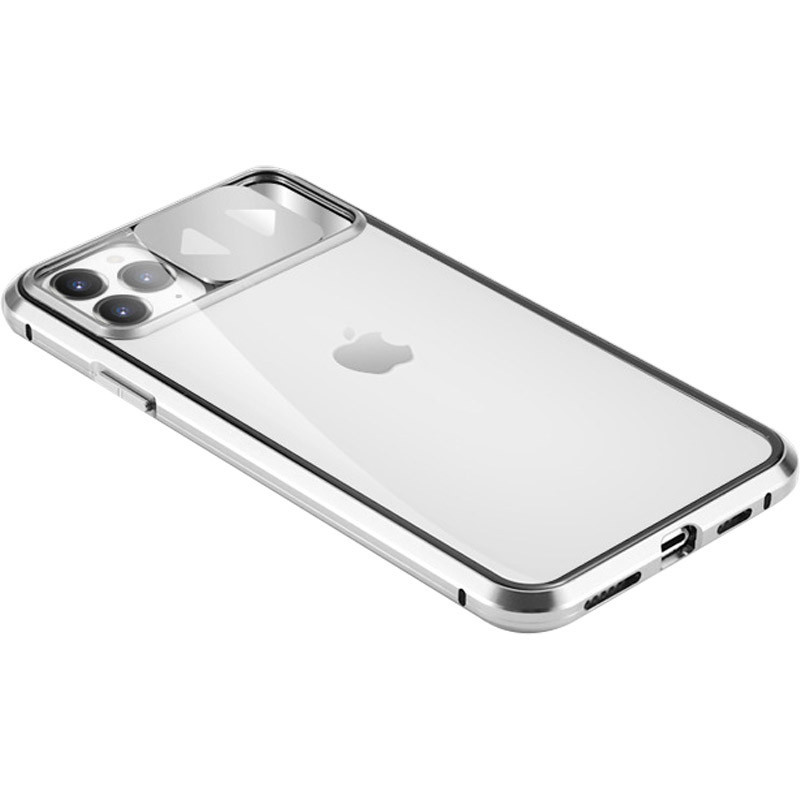 Чехол Camshield 360 Metall+Glass со шторкой для камеры для Apple iPhone 11 Pro Max (6.5") Серебряный
Чехол Camshield 360 Metall+Glass со шторкой для камеры для Apple iPhone 11 Pro Max (6.5") Серебряный