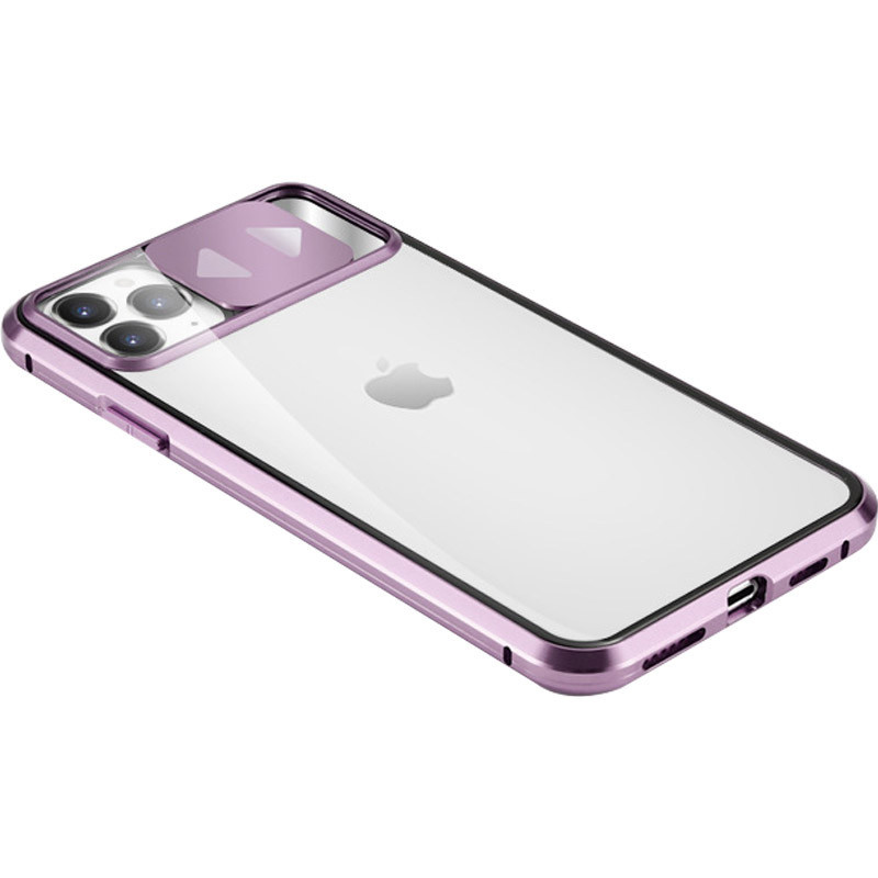 Чехол Camshield 360 Metall+Glass со шторкой для камеры для Apple iPhone 11 Pro (5.8"), Сиреневый
Чехол Camshield 360 Metall+Glass со шторкой для камеры для Apple iPhone 11 Pro (5.8"), Сиреневый