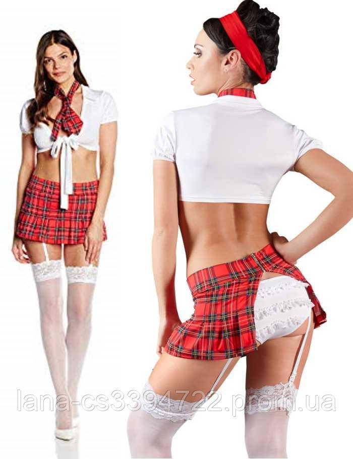 Эротический ролевой костюм Cottelli Collection Schoolgirl Set от Orion, Белый;красный
Эротический ролевой костюм Cottelli Collection Schoolgirl Set от Orion, Белый;красный