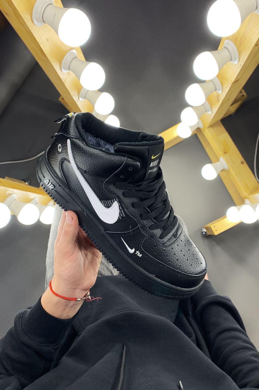 Мужские зимние кроссовки Nike Air Force 1 Black / Найк Аир Форс 1 Черные 45, Черный
Мужские зимние кроссовки Nike Air Force 1 Black / Найк Аир Форс 1 Черные 45, Черный