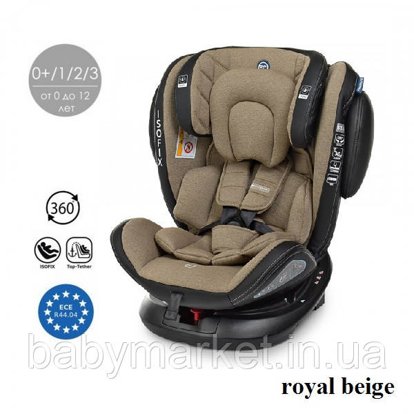 Автокресло El Camino (0-36кг) ME 1045 EVOLUTION 360 ISOFIX (royal beige), Бежевый
Автокресло El Camino (0-36кг) ME 1045 EVOLUTION 360 ISOFIX (royal beige), Бежевый