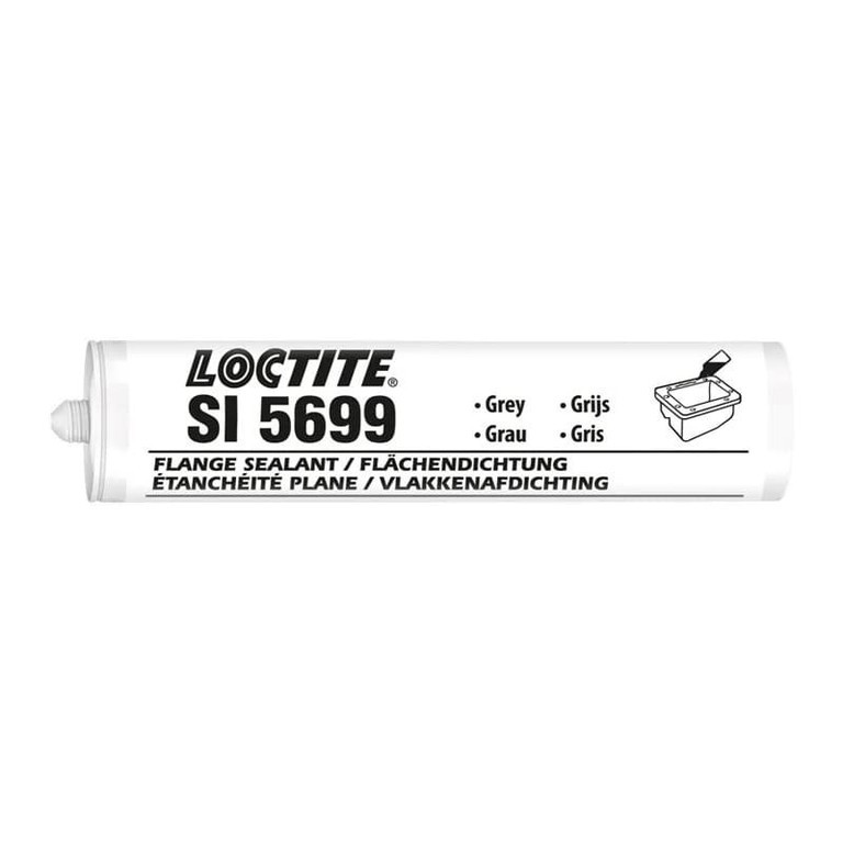 Loctite SI 5699 - серый однокомпонентный силиконовый герметик для формирования прокладок 300 мл
Loctite SI 5699 - серый однокомпонентный силиконовый герметик для формирования прокладок 300 мл