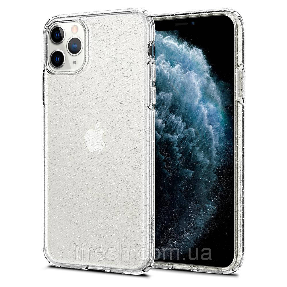 Чехол Spigen для iPhone 11 Pro Max Liquid Crystal Glitter, Crystal Quartz (075CS27131
Чехол Spigen для iPhone 11 Pro Max Liquid Crystal Glitter, Crystal Quartz (075CS27131