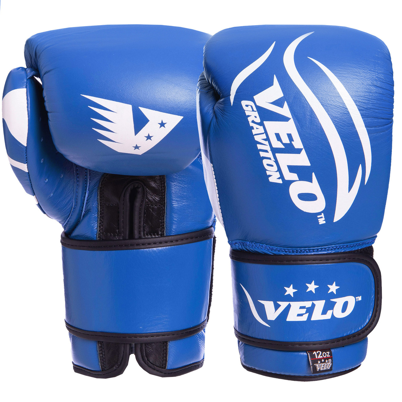 Перчатки боксерские кожаные на липучке VELO (р-р 10-12oz, цвета в ассортименте) (Синий
Перчатки боксерские кожаные на липучке VELO (р-р 10-12oz, цвета в ассортименте) (Синий