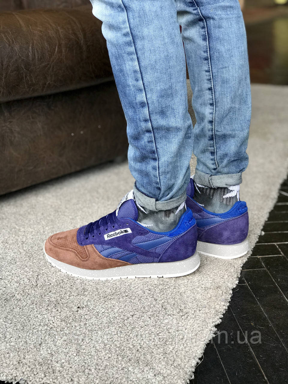 Кроссовки мужские Reebok classic рибок классик синие рибоки классык коричневые класик класык крассовки кроссы 45, Синий
Кроссовки мужские Reebok classic рибок классик синие рибоки классык коричневые класик класык крассовки кроссы 45, Синий