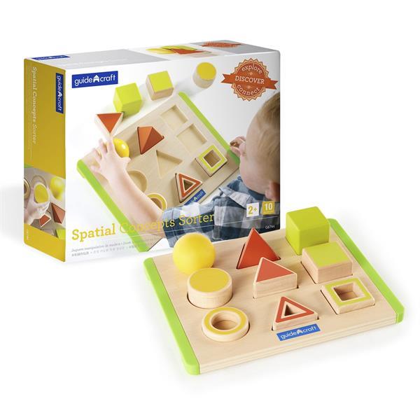 Деревянный сортер Guidecraft Manipulatives Фигуры в пространстве (G6744), Разноцветный
Деревянный сортер Guidecraft Manipulatives Фигуры в пространстве (G6744), Разноцветный