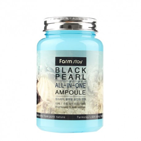 Ампульная сыворотка с экстрактом черного жемчуга FarmStay Black Pearl All-in-one Ampoule
Ампульная сыворотка с экстрактом черного жемчуга FarmStay Black Pearl All-in-one Ampoule