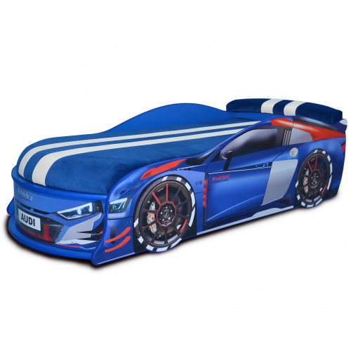 Кровать машина Audi Turbo синяя 70х150 ДСП без подъемного механизма матрас Спорт синий
Кровать машина Audi Turbo синяя 70х150 ДСП без подъемного механизма матрас Спорт синий