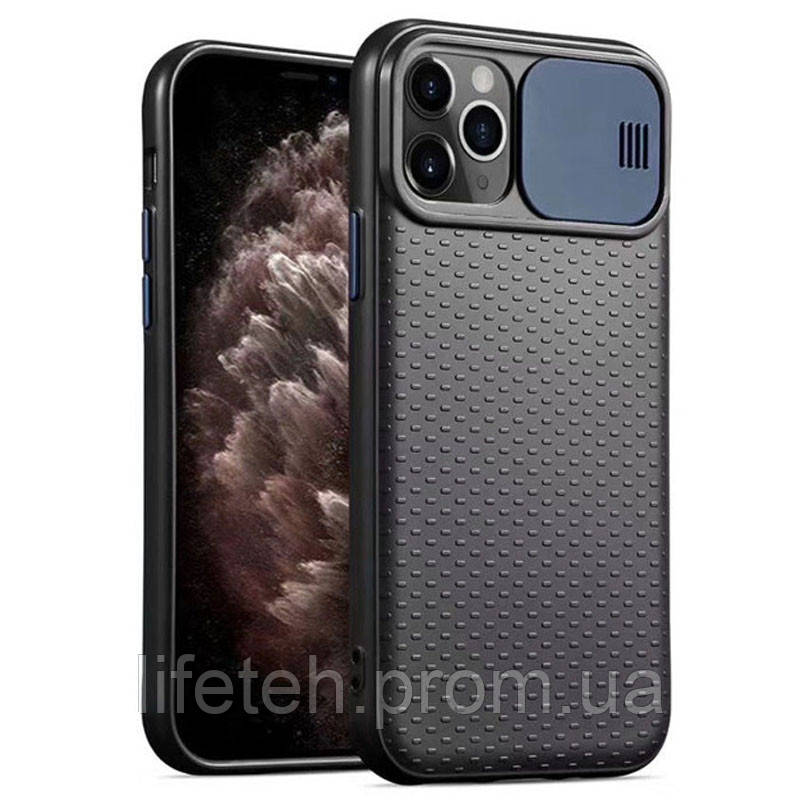 Чехол Camshield Black TPU со шторкой защищающей камеру для Apple iPhone 11 Pro Max (6.5"), Черный / синий
Чехол Camshield Black TPU со шторкой защищающей камеру для Apple iPhone 11 Pro Max (6.5"), Черный / синий