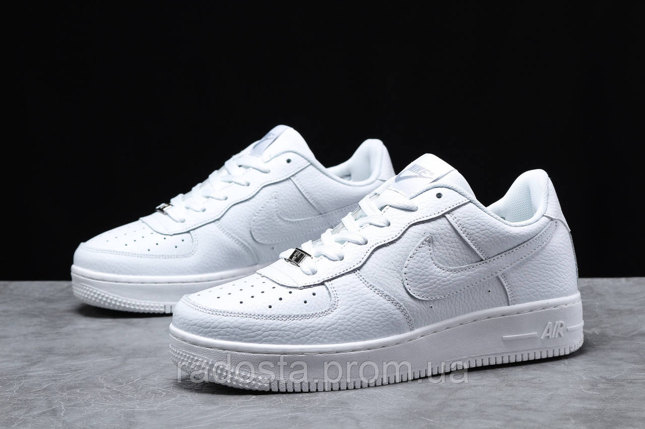 Кроссовки мужские кожаные Nike Air Force 1, белые. Кросівки чоловічі шкіряні болі Найк Аір Форс., Белый
Кроссовки мужские кожаные Nike Air Force 1, белые. Кросівки чоловічі шкіряні болі Найк Аір Форс., Белый