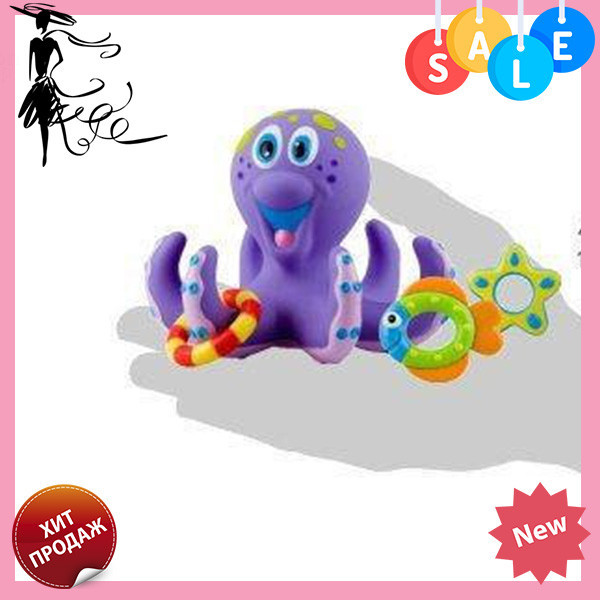 Игрушка для купания "Осьминог-кольцеброс" NUBY HS 6301 | детский набор для ванной! Топ продаж
Игрушка для купания "Осьминог-кольцеброс" NUBY HS 6301 | детский набор для ванной! Топ продаж