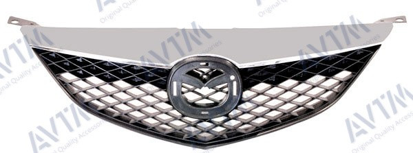 Решетка радиатора Mazda 6 (GG) 2006-2008 с хром накладкой Автомобильные решетки радиатора на автомобиль, Черный
Решетка радиатора Mazda 6 (GG) 2006-2008 с хром накладкой Автомобильные решетки радиатора на автомобиль, Черный