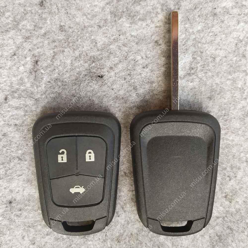 Корпус ключа Opel Astra J Chevrolet Camaro Sonic Cruze Malibu Volt Spark Equinox 3 кнопки
Корпус ключа Opel Astra J Chevrolet Camaro Sonic Cruze Malibu Volt Spark Equinox 3 кнопки