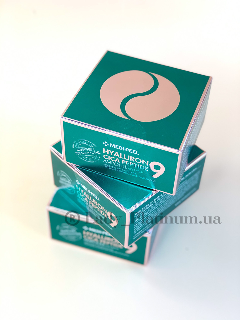 Гидрогелевые патчи успокаивающие с пептидами Medi Peel Hyaluron Cica Peptide 9 Ampoule Eye Patch, 60 шт
Гидрогелевые патчи успокаивающие с пептидами Medi Peel Hyaluron Cica Peptide 9 Ampoule Eye Patch, 60 шт