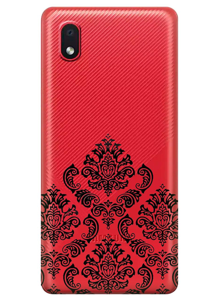 Прозрачный силиконовый чехол iSwag для Samsung Galaxy A01 Core с рисунком - Мандала (KS5851
Прозрачный силиконовый чехол iSwag для Samsung Galaxy A01 Core с рисунком - Мандала (KS5851