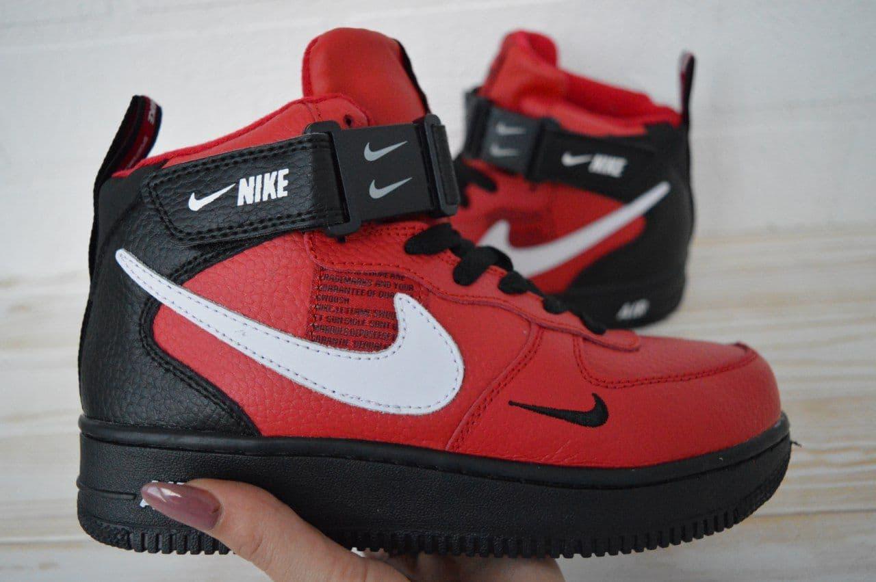 Женские зимние кроссовки Nike Air Force 1 Mid Red Black / Найк Аир Форс 1 Мид Красные Черные 39, Красный
Женские зимние кроссовки Nike Air Force 1 Mid Red Black / Найк Аир Форс 1 Мид Красные Черные 39, Красный