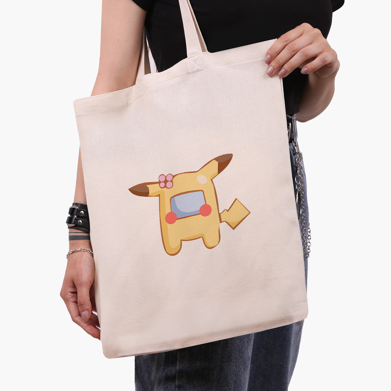 Эко сумка шоппер Амонг Ас Покемон Пикачу (Among Us Pokemon Pikachu) (9227-2419) экосумка шопер 41*35 см, Белый
Эко сумка шоппер Амонг Ас Покемон Пикачу (Among Us Pokemon Pikachu) (9227-2419) экосумка шопер 41*35 см, Белый