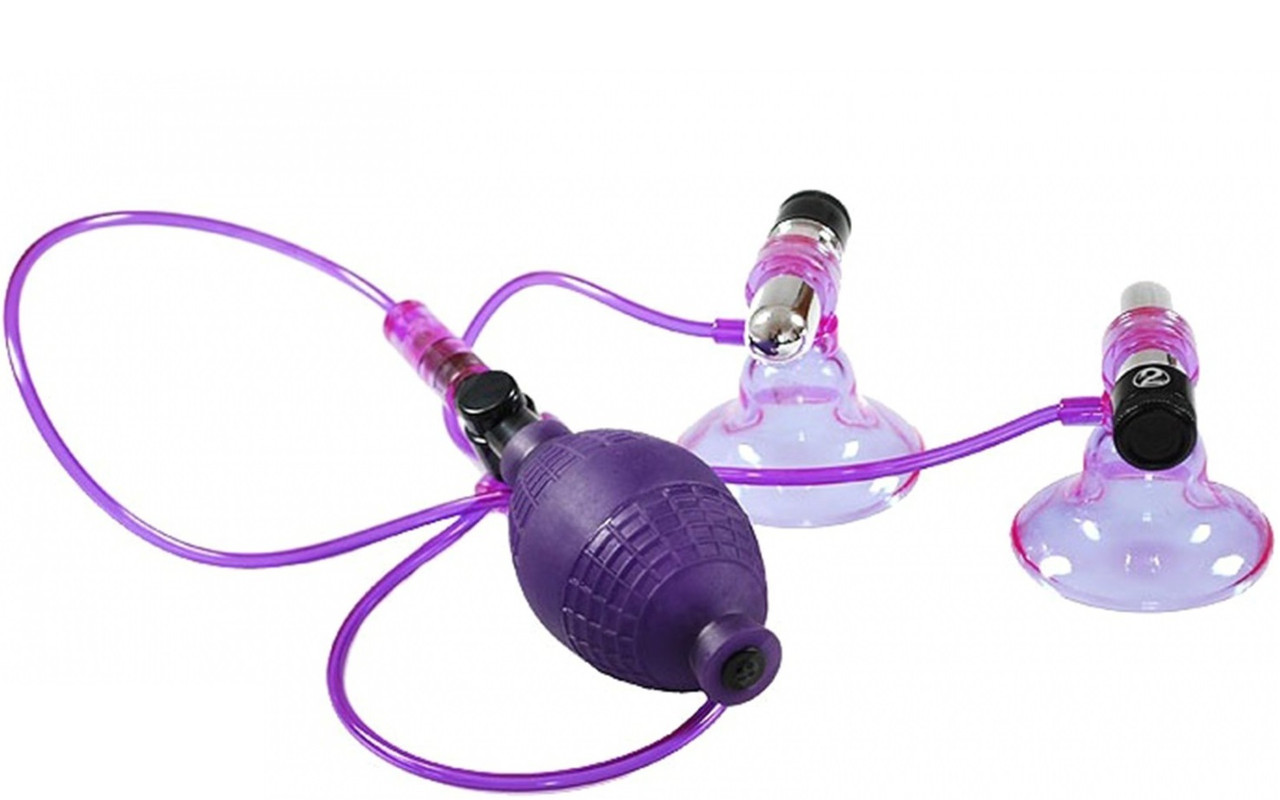 Вакуумная помпа с вибрацией для груди двойная фиолетовая Ultraviolett Nipple Sucker от Orion, Фиолетовый
Вакуумная помпа с вибрацией для груди двойная фиолетовая Ultraviolett Nipple Sucker от Orion, Фиолетовый