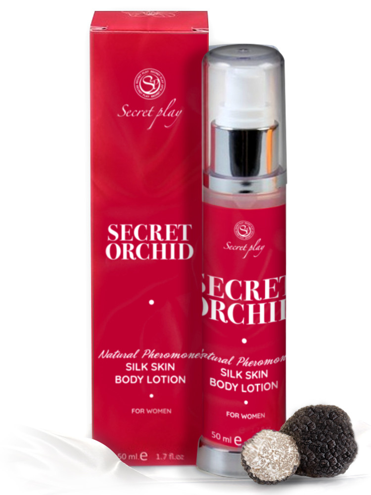Женский лосьон с феромонами и афродизиаком Secret Play Secret Orchid с запахом ванили 50 мл.
Женский лосьон с феромонами и афродизиаком Secret Play Secret Orchid с запахом ванили 50 мл.