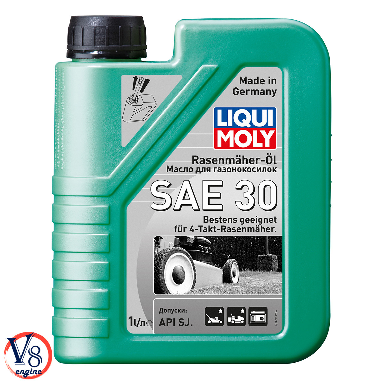 Минеральное масло для газонокосилок Liqui Moly Rasenmaher-Oil SAE 30 (3991) 1л
Минеральное масло для газонокосилок Liqui Moly Rasenmaher-Oil SAE 30 (3991) 1л