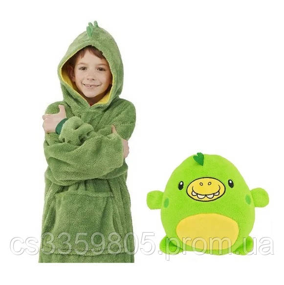 Детская толстовка с капюшоном худи Huggle Pets трансформер в игрушку SKL11-276471, Зеленый
Детская толстовка с капюшоном худи Huggle Pets трансформер в игрушку SKL11-276471, Зеленый