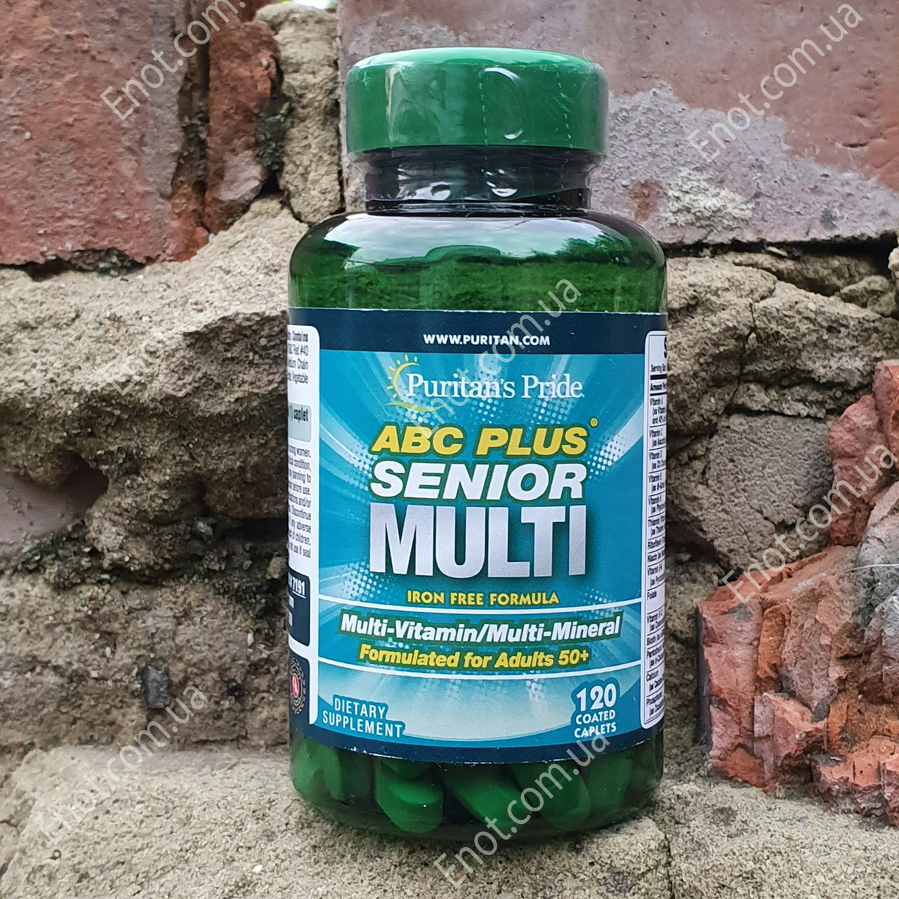 Витамины Puritan's Pride ABC Plus Senior Multi 50+ Без железа 120 таблеток (возраст 50+)
Витамины Puritan's Pride ABC Plus Senior Multi 50+ Без железа 120 таблеток (возраст 50+)