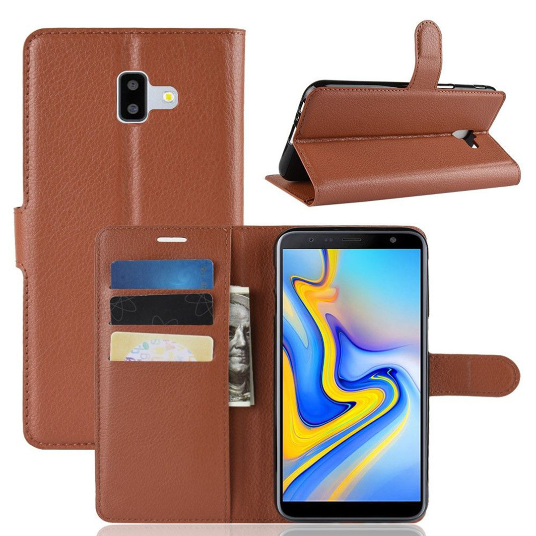 Чехол-книжка Litchie Wallet для Samsung J610 Galaxy J6 Plus Коричневый (hub_SBJG00265)
Чехол-книжка Litchie Wallet для Samsung J610 Galaxy J6 Plus Коричневый (hub_SBJG00265)