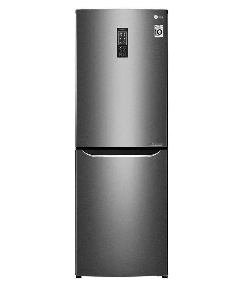 Холодильник LG 174 см/ 261 лА+ /No Frost/ инверторный компрессор/внешн. диспл. /графит (GA-B379SLUL)
Холодильник LG 174 см/ 261 лА+ /No Frost/ инверторный компрессор/внешн. диспл. /графит (GA-B379SLUL)