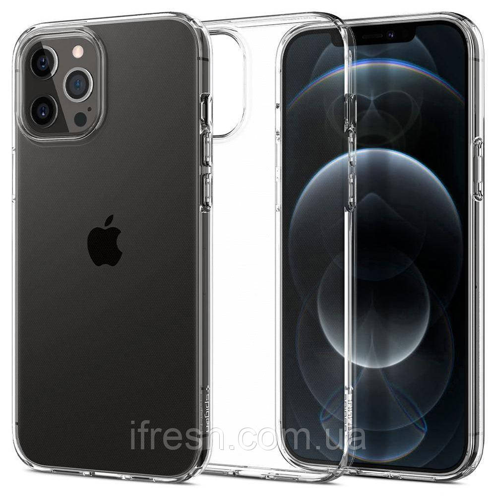 Чехол Spigen для iPhone 12 / 12 Pro Liquid Crystal, Crystal Clear (ACS01697), Прозрачный
Чехол Spigen для iPhone 12 / 12 Pro Liquid Crystal, Crystal Clear (ACS01697), Прозрачный