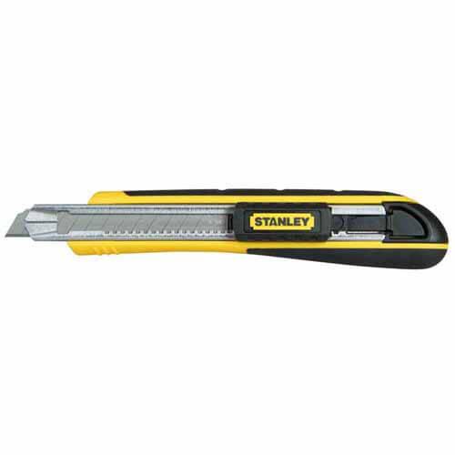 Нож FatMax Cartridge длиной 138 мм с лезвием шириной 9 мм с отламывающимися сегментами STANLEY 0-10-475
Нож FatMax Cartridge длиной 138 мм с лезвием шириной 9 мм с отламывающимися сегментами STANLEY 0-10-475