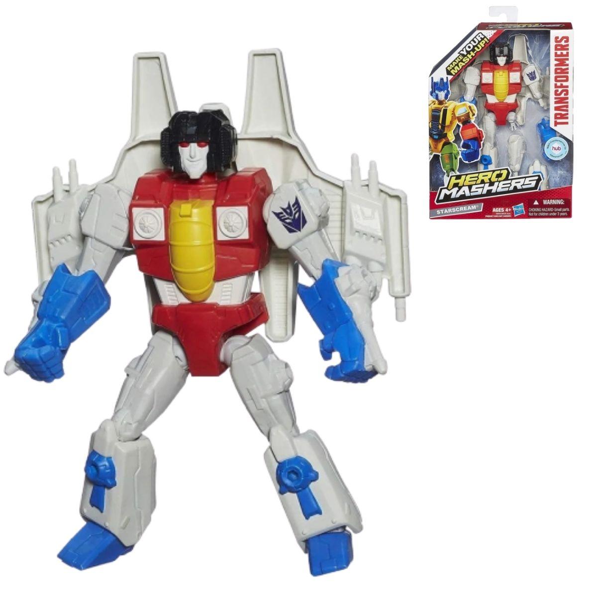 Разборная игровая фигурка Hasbro Старскрим из м-с Охотники на чудовищ Starscream Hero Mashers Beast Hunters
Разборная игровая фигурка Hasbro Старскрим из м-с Охотники на чудовищ Starscream Hero Mashers Beast Hunters