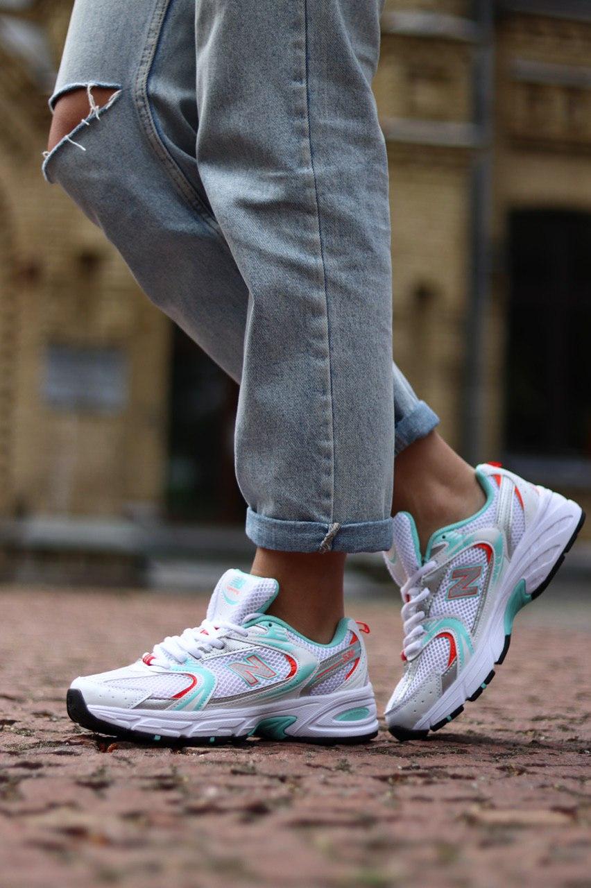 Женские кроссовки белые New Balance 530 White Turquoise Стильные кроссы для девушек Нью Баланс 530., Белый
Женские кроссовки белые New Balance 530 White Turquoise Стильные кроссы для девушек Нью Баланс 530., Белый