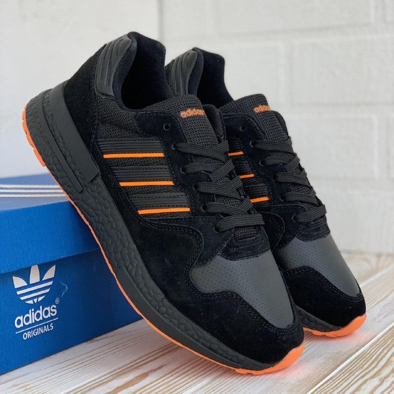 Мужские кроссовки черные с оранжевыми полосами Adidas ZX 500 Адидас ЗИКС 500 Кроссы для мужчин., Черный
Мужские кроссовки черные с оранжевыми полосами Adidas ZX 500 Адидас ЗИКС 500 Кроссы для мужчин., Черный