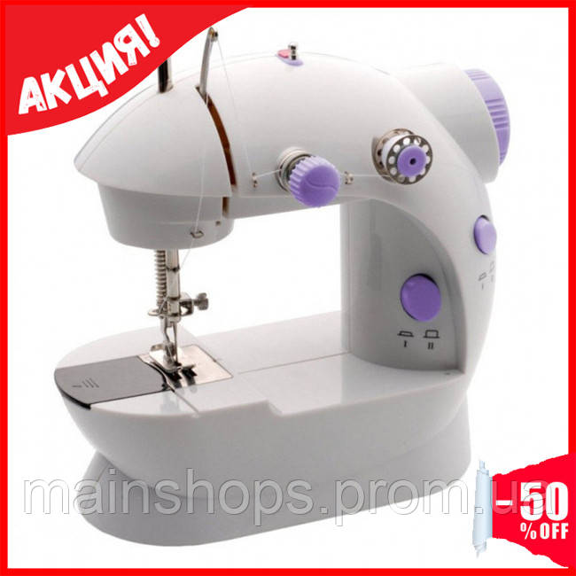 Портативная швейная машинка мини 4 в 1 Mini Sewing с педалью Machine FHSM-202, Бытовые швейные машины
Портативная швейная машинка мини 4 в 1 Mini Sewing с педалью Machine FHSM-202, Бытовые швейные машины
