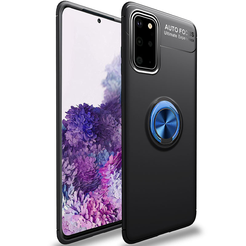 TPU чехол Deen ColorRing под магнитный держатель (opp) для Samsung Galaxy S20+, Черный / синий
TPU чехол Deen ColorRing под магнитный держатель (opp) для Samsung Galaxy S20+, Черный / синий