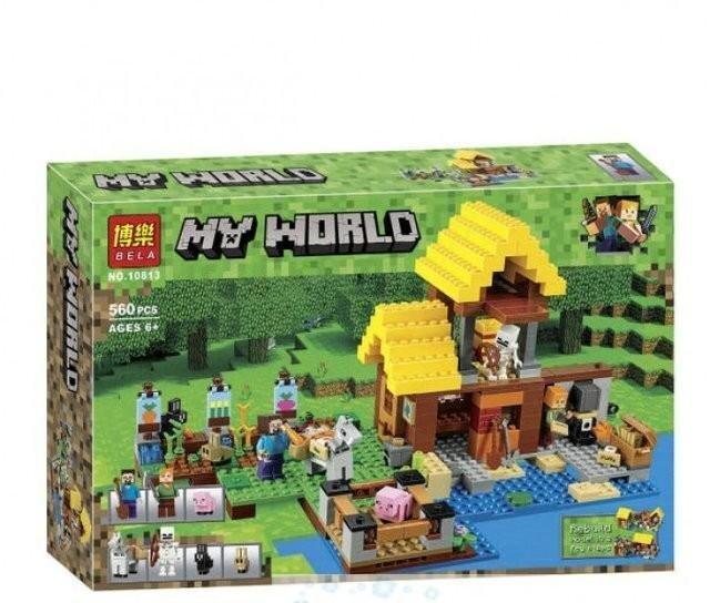 Большой конструктор Bela Urban 10813 Фермерский коттедж 560 деталей Аналог Minecraft Майнкрафт 21144, Разные цвета
Большой конструктор Bela Urban 10813 Фермерский коттедж 560 деталей Аналог Minecraft Майнкрафт 21144, Разные цвета