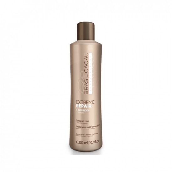 Шампунь для экстремального восстановления Cadiveu Brasil Cacau Extreme Repair Shampoo 300 ml (ER00002)
Шампунь для экстремального восстановления Cadiveu Brasil Cacau Extreme Repair Shampoo 300 ml (ER00002)
