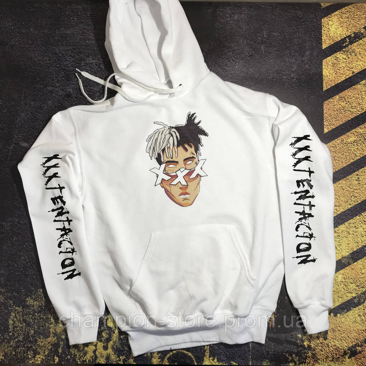 Худи XXXTentacion • Белая толстовка • Все размеры • Отличное качество, Разные цвета
Худи XXXTentacion • Белая толстовка • Все размеры • Отличное качество, Разные цвета