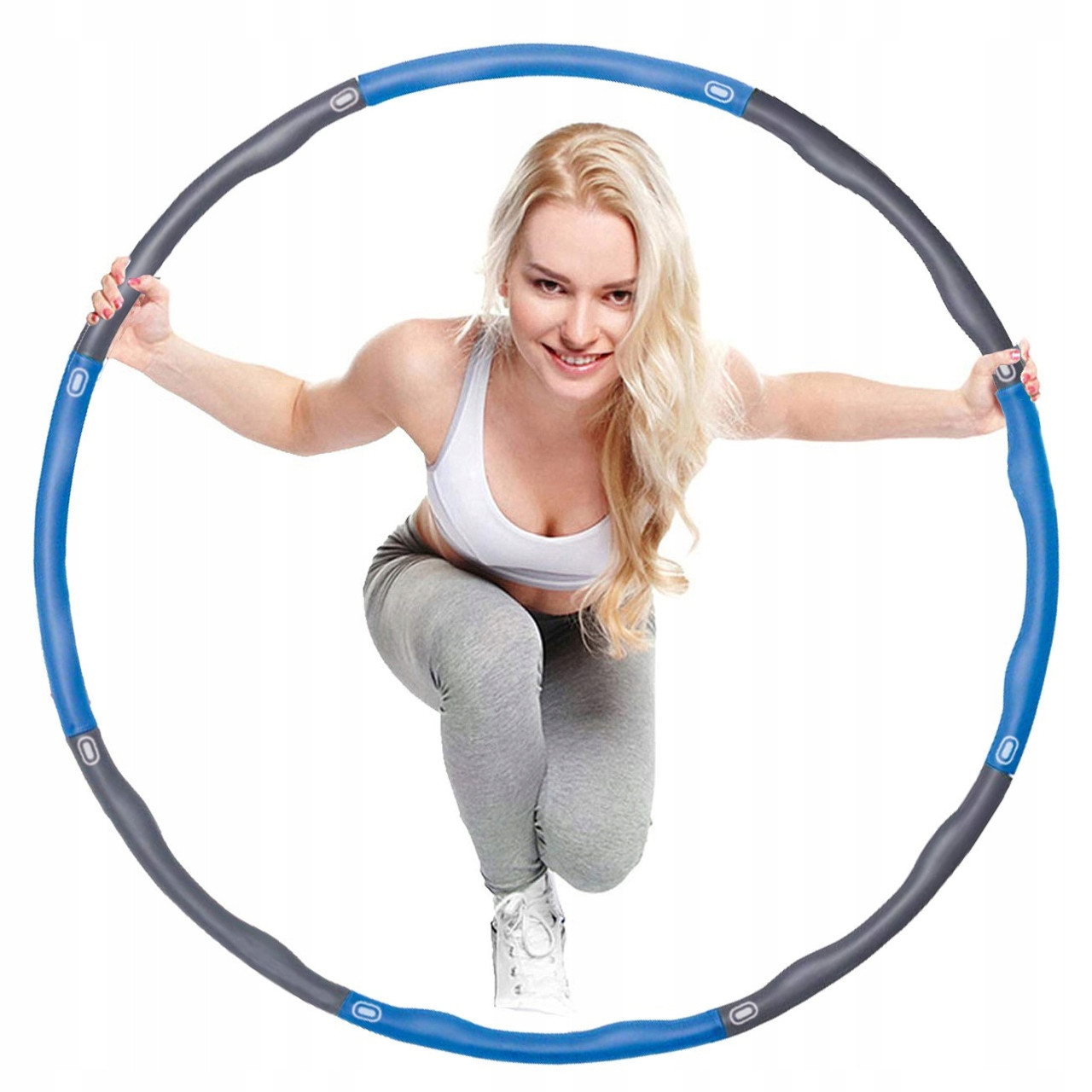 Обруч гимнастический массажный Springos Hula Hoop 100 см FA0068 фула-хуп для дома и спортзала
Обруч гимнастический массажный Springos Hula Hoop 100 см FA0068 фула-хуп для дома и спортзала