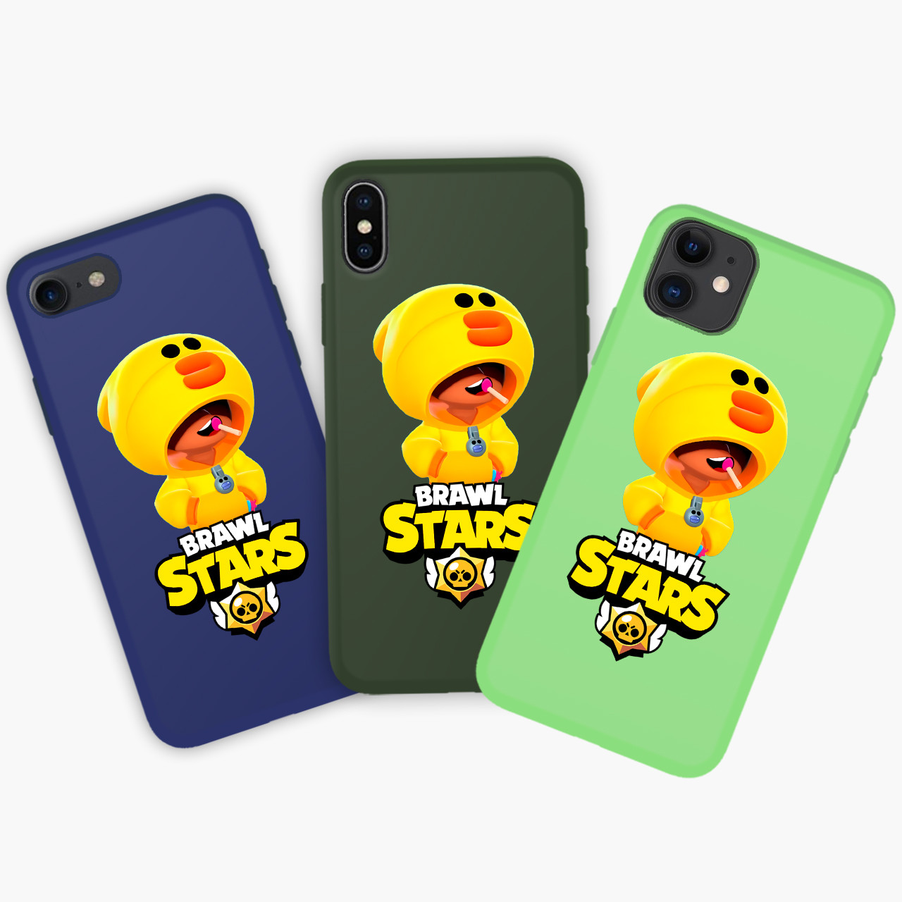 Чехол силиконовый Apple Iphone 11 Леон Утка Цыпленок Салли Бравл Старс (Leon Sally Brawl Stars) Honor Candy, Салатовый
Чехол силиконовый Apple Iphone 11 Леон Утка Цыпленок Салли Бравл Старс (Leon Sally Brawl Stars) Honor Candy, Салатовый