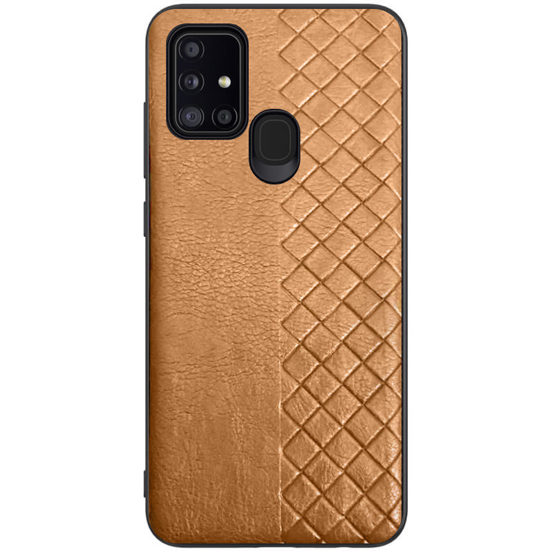 Противоударный Защитный Кожаный Чехол - Накладка Epik WeaveSide PU для Samsung Galaxy A21s Термополиуретановый, Коричневый
Противоударный Защитный Кожаный Чехол - Накладка Epik WeaveSide PU для Samsung Galaxy A21s Термополиуретановый, Коричневый