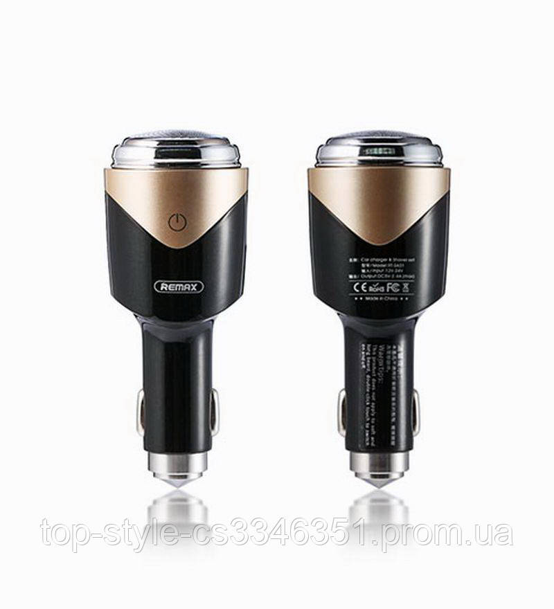 Автомобильное зарядное устройство Remax 3in1 Safety Hammer RT-SP01 (2USB 2.4А) Silver
Автомобильное зарядное устройство Remax 3in1 Safety Hammer RT-SP01 (2USB 2.4А) Silver