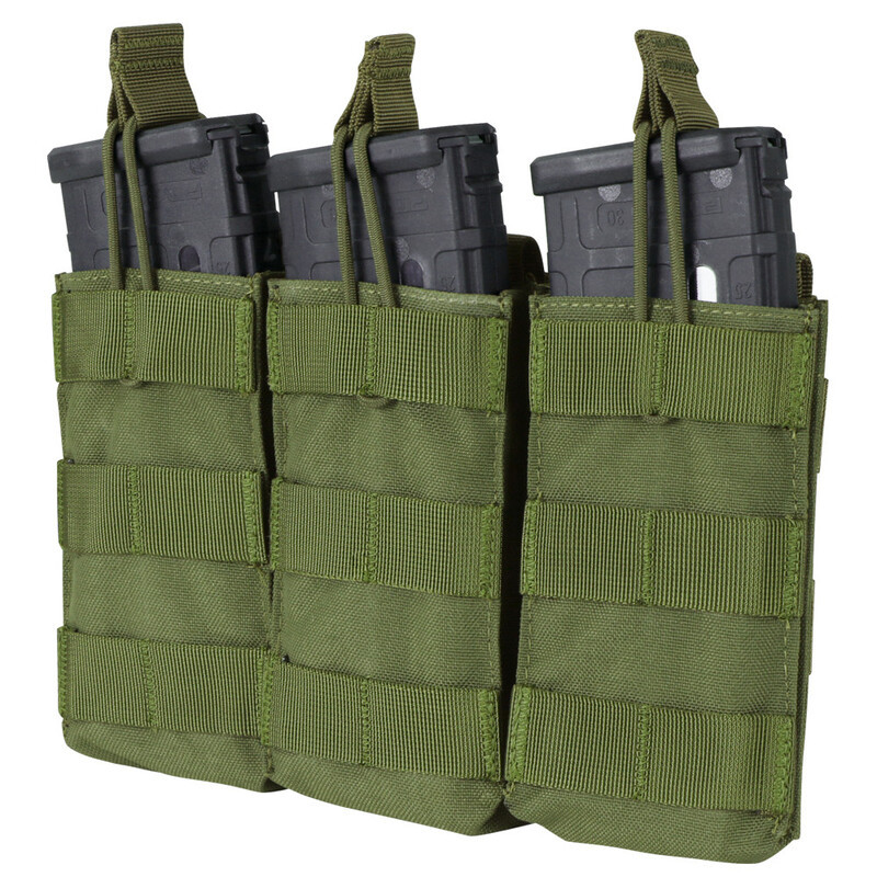 Оригинал Подсумок для магазинов AR карабина тройной открытый молле Condor M4/M16 TRI OPEN TOP MAG POUCH MA27
Оригинал Подсумок для магазинов AR карабина тройной открытый молле Condor M4/M16 TRI OPEN TOP MAG POUCH MA27